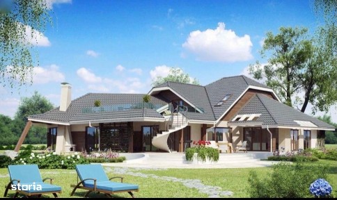 Clinceni, investiție casa 400m2, 1440mp teren, toate utilitățile