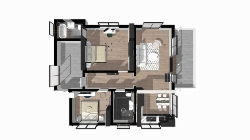 Apartament 3 Camere de Vanzare Sebes - PREMIUM RESIDENCE