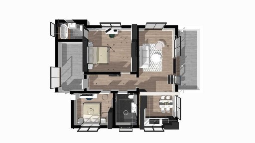 Apartament 3 Camere de Vanzare Sebes - PREMIUM RESIDENCE