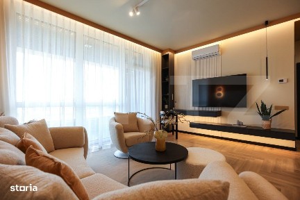 Apartament de lux, de vanzare, cu 2 camere, 56 mp + Parcare Subterana