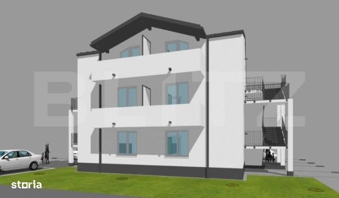 Apartament 2 camere in bloc nou, 57 mp, 2 balcoane si parcare inclusa