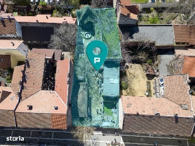 Teren ultracentral 1200mp și construcții