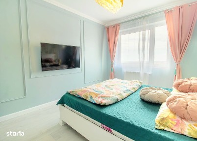 Dau în chirie apartament modern 2 camere-cartier Prima Oneștilor