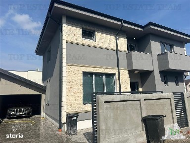 Vila cocheta, moderna, cu 4 camere si curte generoasa, toate utilitati