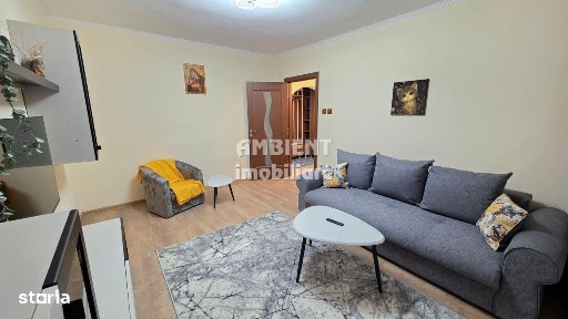 DE ÎNCHIRIAT - Apartament cu 2 camere, mobilat și utilat, zona CARTIER