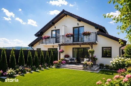 Casa duplex,cu copertina de mașină, 4 cam,100 mp,teren 250 mp,Sancrai