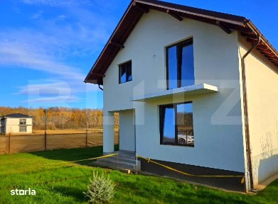 Casa moderna, construita in 2025, cu terasa si priveliste - la 6 km