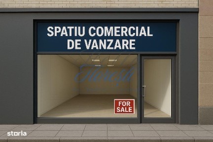 Spatiu compercial 3 camere 55 mp+ parcare in Floresti zona Subcetate