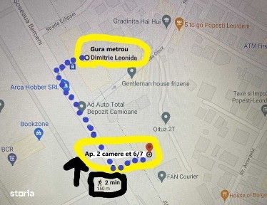 Inchiriez AP2CAM nou 50mp 1 minut mers metrou D. Leonida BERCEN-PIPERA