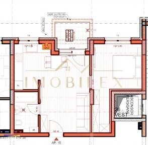 Apartament 2 camere, terasa, ansamblu nou, zona Cetatii