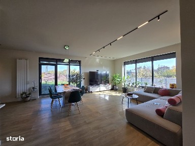 Casa noua 151mp curte 1000m Frumusani mobilata lux -langa Lac/Primarie