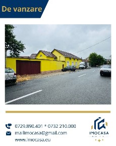 De inchiriat cladire comerciala potential P+M Gradiste Arad