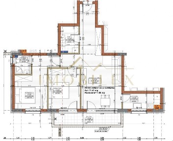 Apartament spatios 70mp, 3 camere, 2 bai, ansamblu top, zona Cetatii