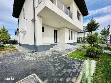 Casă modernă de vânzare Berceni/Ilfov - 5 camere, 3 băi, teren 330 mp