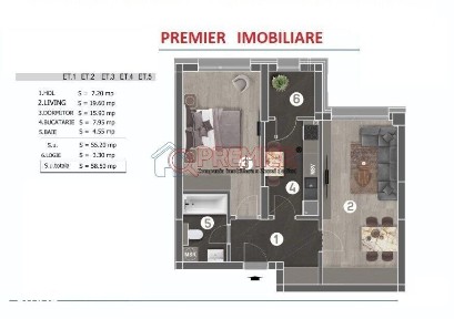 Promotie de Iarna! 2 camere - Grand Arena - Sector 4