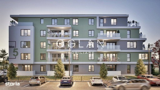 Apartament 2 camere, 0% comision - 51 mp + terasa