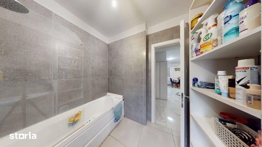Apartament cu gradina de 45 mp - 2 camere la cheie + balcon, bloc nou