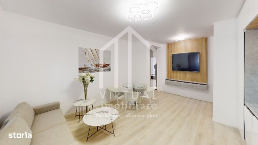 Ap. 3 camere 61.2 mp utili + balcon - LA CHEIE| zona Dna Stanca