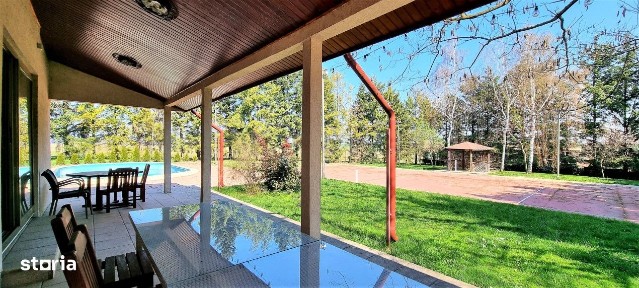 Casa | Piscina | Teren de tenis| Oaza de liniste | Belciugatele lac