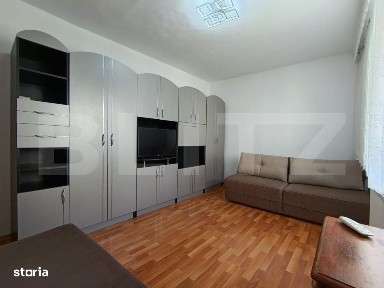 Garsoniera de inchiriat, 25 mp, zona Sarmas