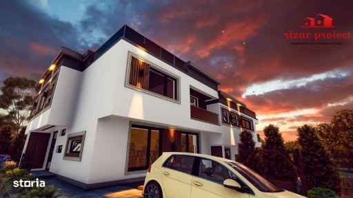 Oferta Apartament 2 etaje 110 mp util +curte 900 e mp + TVA