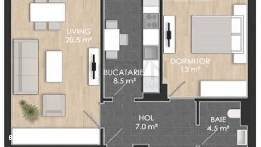 BEST PRICE 2 Camere cu terasa Complex Atria