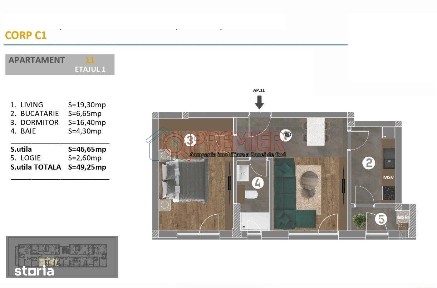 Promotie de Iarna! Metalurgiei - Parcul Arghezi - 2 camere