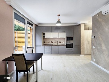Apartament 2 camere cu gradina de inchiriat+garaj si parcare-ARED IMAR