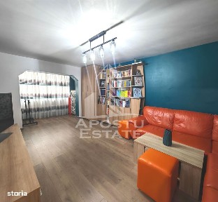 Apartament 4 camere, 2 bai, etajul 1, centrala proprie, zona Lipovei