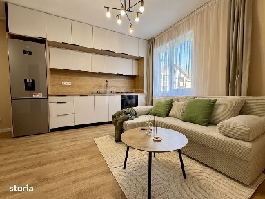 Apartament ultrafinisat,cu 2 camere si parcareetaj intermediar,zona Pa