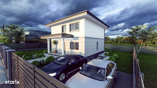 VILĂ NOUĂ Sp+P+1E cu 5 CAMERE în sat MIROSLAVA