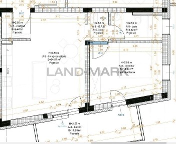 APARTAMENT 2 CAMERE ET 2 CU LIFT BLOC NOU BLV REBREANU