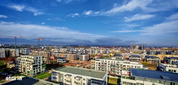 Apartament 2 camere decomandat,TERASA 130 mp, Vedere SUPERBA,PARCARE