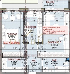 Apartament spatios 2 camere decomandate, 55mp, bloc nou, Urusagului