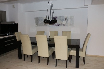 Herastrau Nordului, 3 cam 160 mp + gradina 100 mp, mobilat/utilat LUX