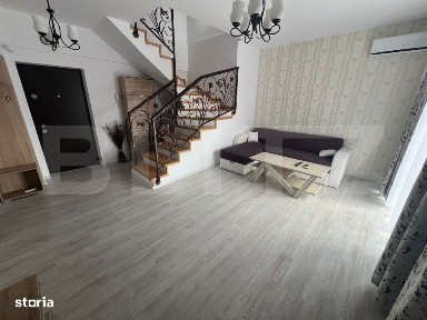 Penthouse duplex, de vanzare, cu 3 camere, 72 mp utili + 87 mp