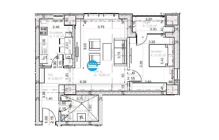 Ultimele disponibilitati! 2 camere, Nicolina la bulevard, pret Promoti