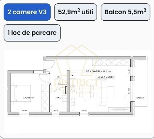 Apartament cu 2 camere | Etaj 1 | ESO