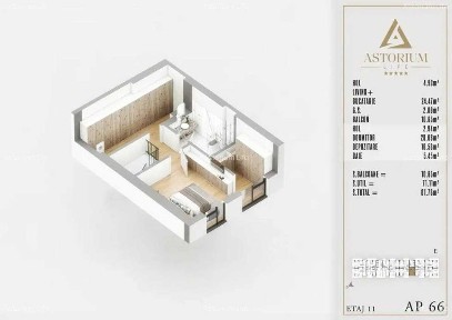 Studio Rezidențial de Lux | Comision 0% | Ideal Investiție sau Locuit
