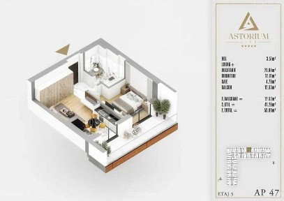 Studio Rezidențial de Lux | Comision 0% | Ideal Investiție sau Locuit