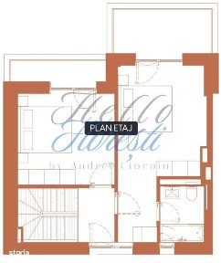 Apartament 3 camere 91.2 mp si terasa 71.4 mp in Hexagon