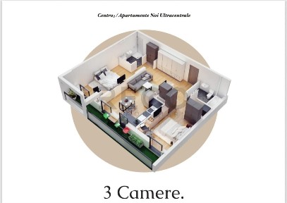 RECO Apartament 2 camere in Oradea zona Centrala