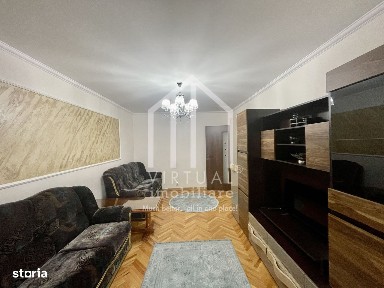 Apartament cu 3 camere, decomandat, balcon, etaj 1, zona C. Dumbravii