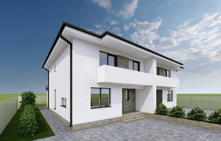 Casa - duplex Teraplast Arena, 120m2, 4 ari teren