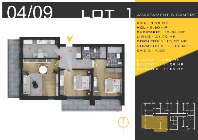 3 CAMERE DECOMANDAT/ METROU N. TECLU / COMISION 0!