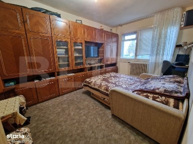Apartament cu 3 dormitoare, 2 bai, boxa mare, parter inalt, balcon, Ma