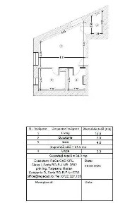 Garsoniera de vanzare dezvoltator - Zona Auchan Titan