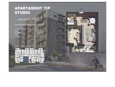 Apartament 2 camere /Grand Arena Mall/TVA inclus in pret