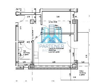 Comision0%!Apartament 2 camere decomandat 54 mp Rediu-Pacurari+Parcare