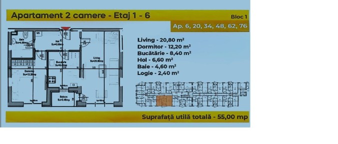 Carrefour Grand Arena Berceni - 2 camere la promotie